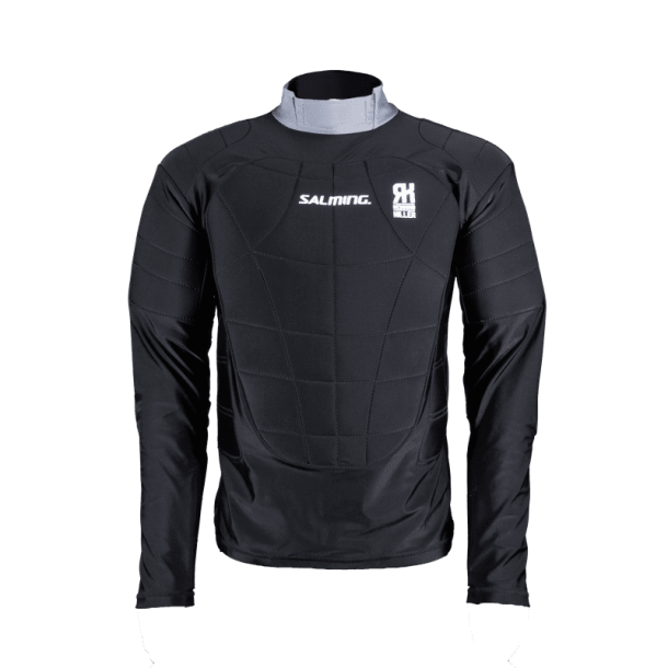 Salming Goalie Protective Vest E-Series, Black/Grey