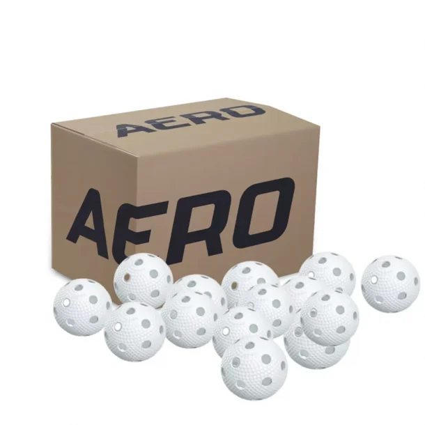 Salming Aero Plus Floorball 200 Pcs White